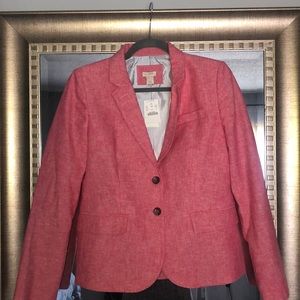 J•Crew heather pink blazer 🌸